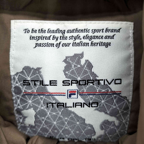 フィラ FILA STILE SPORTIVO ITALIANO ダウンジャケット メンズ